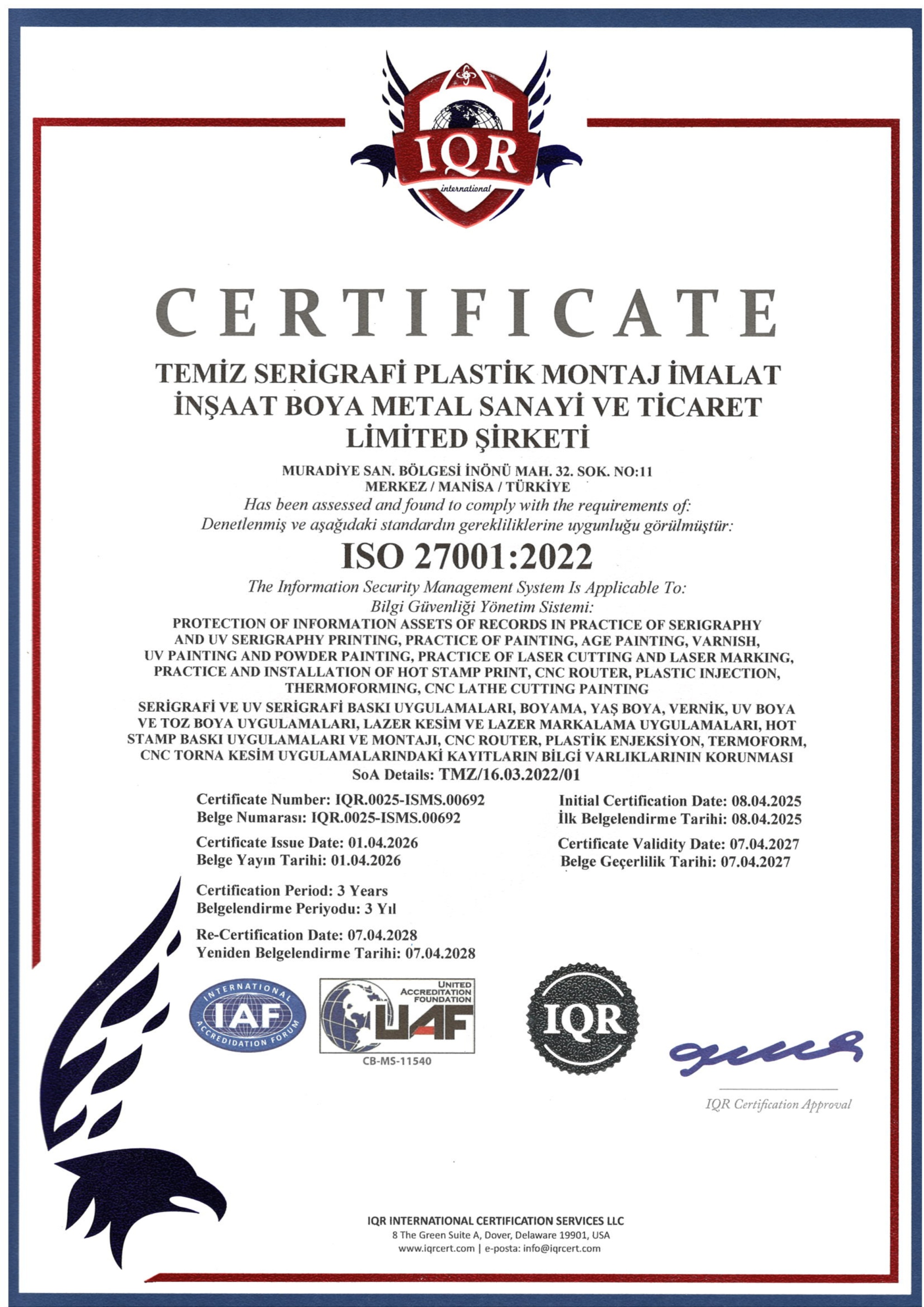 ISO 27001