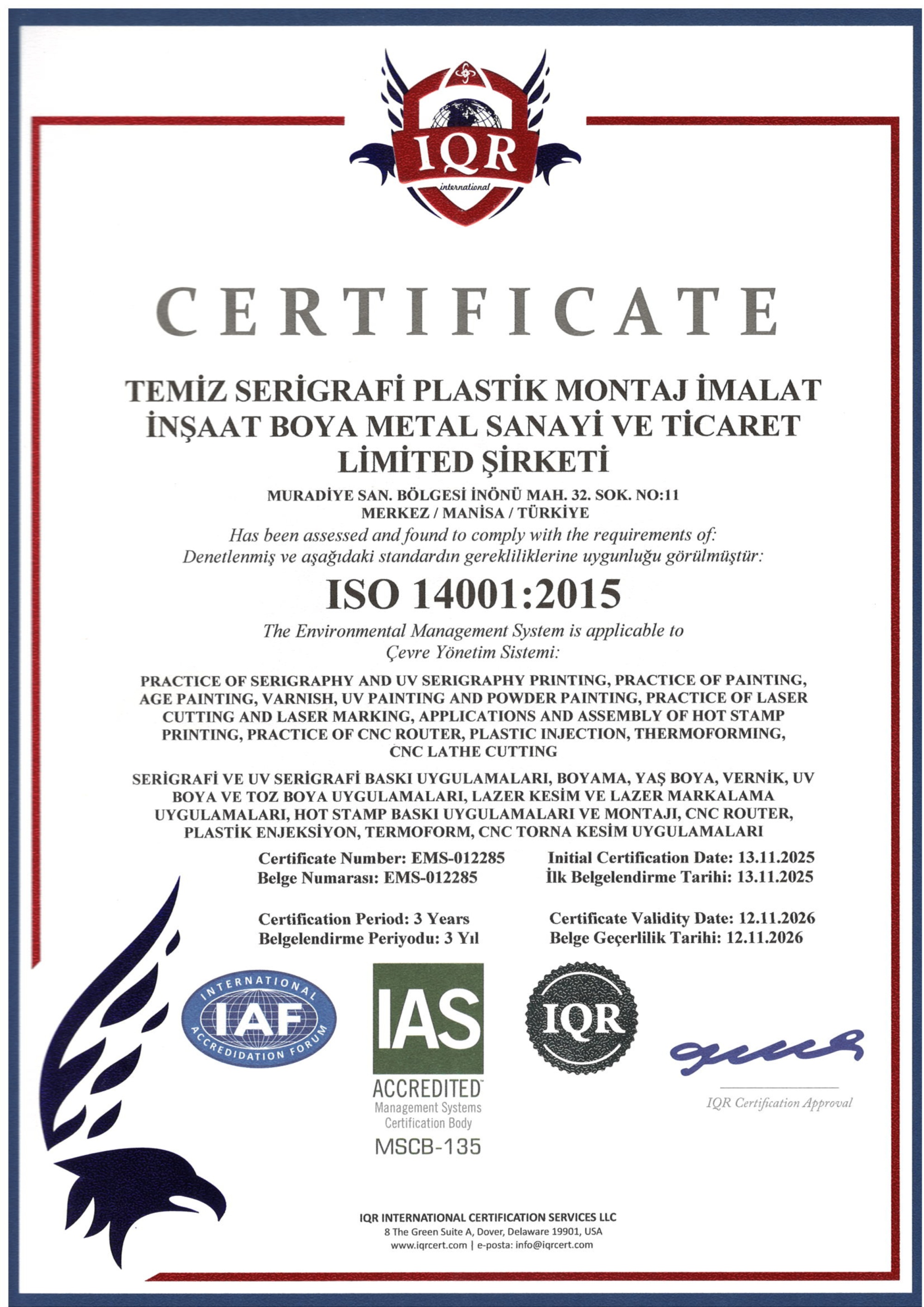 ISO 14001